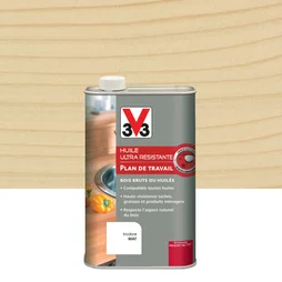 Huile Plan De Travail Resist'Activ V33 Incolore Mat 1 L