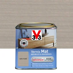 Vernis Meuble Et Objet V33, Gris Mat, 0.75L