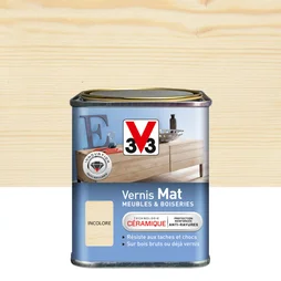 Vernis Meuble Et Objet V33, Incolore Mat, 0.25L