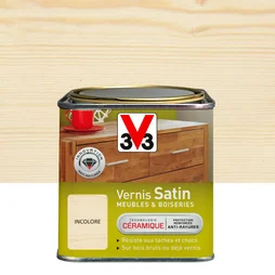 Vernis Meuble Et Objet V33, Incolore Satiné, 0.75L