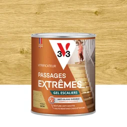 Vitrificateur Gel Escalier V33, Incolore Satiné, 0.75 L