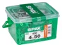 Lot De 400 Vis Acier Tête Fraisée Torx Spax, Diam.4 Mm X L.50 Mm