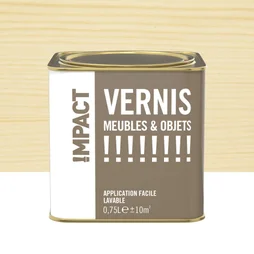 Vernis Meuble Et Objet Vernis Meubles Et Objets Impact, Incolore Mat, 0.75L