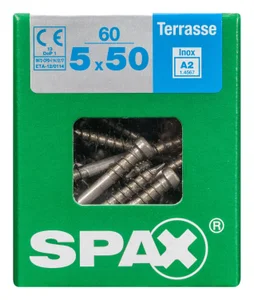 Lot De 60 Vis En Acier Inoxydable, Empreinte Torx, 5X50 Mm