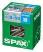 Lot De 60 Vis En Acier Inoxydable, Empreinte Torx, 5X50 Mm