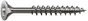 Lot De 25 Vis Inox Tête Fraisée Torx Spax, Diam.5 Mm X L.50 Mm