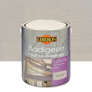 Badigeon Poutres Et Boiseries Liberon, Bois Grisé Mat, 2.5 L