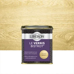 Vernis Meuble Et Objet Bistrot® Liberon, Incolore Brillant, 0.25L