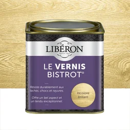 Vernis Meuble Et Objet Bistrot® Liberon, Incolore Brillant, 0.5L