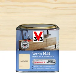 Vernis Meuble Et Objet V33, Incolore Mat, 0.75L