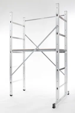 Echafaudage Aluminium Hobbystep H3 Hauteur De Travail 3 M