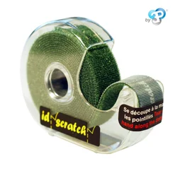 Sangle auto-agrippante vert 20mm lot de 2m IDSCRATCH