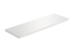 Etagère murale chêne / pin / hêtre / sapin blanc mat, L.60 x H.1.8 x P.20 cm, Ep.18 mm