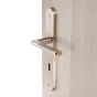 2 poignées de porte Sophie trou de clé INSPIRE, zamak entraxe 195 mm