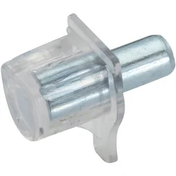 Lot De 20 Taquets À Enfoncer, Plastique Translucide, Diam.5 Mm