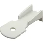 Lot De 20 Taquets Pour Crémaillère, Acier Blanc