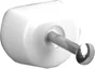 Lot De 20 Taquets À Clouer, Plastique Blanc, Diam.1.5 Mm