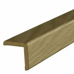 Baguette Angle Mdf Revetu Papier Decor Chene Ceruse 2200X25X25Mm