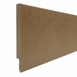 Plinthe Mdf Bord Droit 2400X120X14Mm