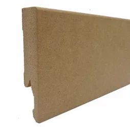 Plinthe Mdf Bord Droit 2400X75X14