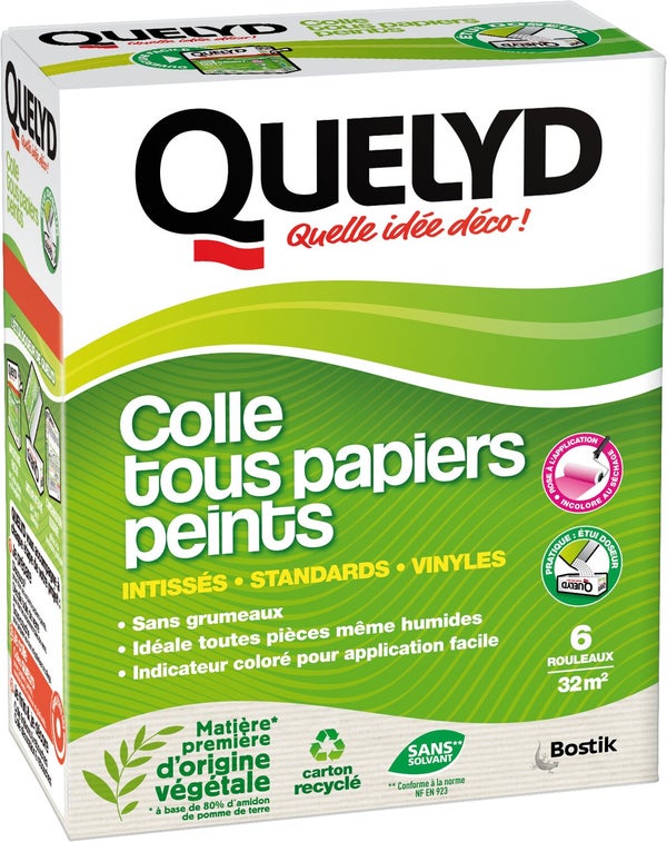 Colle Tous Papiers Peints Quelyd, 0.3 Kg