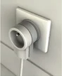 Fiche électrique mâle 2 pôles + terre, 16 A, LEGRAND