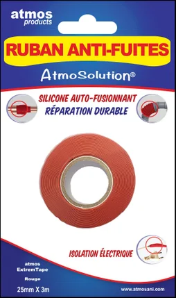 Ruban de réparation, ATMOS, rouge