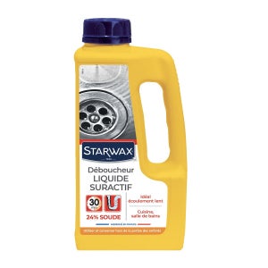 Déboucheur liquide soude STARWAX 1L