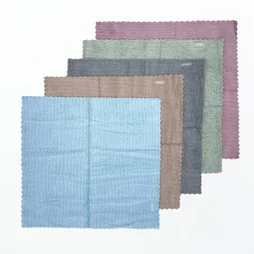 Lot de 5 carrés microfibre 32 x 32 cm BIGBROSS