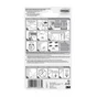 Lot de 8 languettes adhésives tableaux déco, COMMAND, blanc