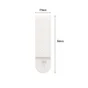 Lot de 8 languettes adhésives tableaux déco, COMMAND, blanc