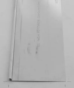 Bande D'Égout À Ourlet Scover Plus Gris, L.305 Mm X L.2 M