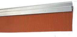 Solin Mastic À Bavette Scover Plus Sable Et Rouge, L.220 Mm X L.2 M
