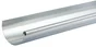 Gouttière Demi-Ronde Acier Galvanisé Scover Plus Dév.25 Cm Grise L.2 M