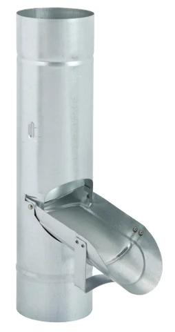 Récupérateur D'Eau De Pluie Galep Acier Galvanisé Gris Scover Plus Diam.100 Mm
