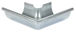 Angle Extérieur Galep Acier Galvanisé Gris Scover Plus, Dév.33 Cm Diam.100 Mm