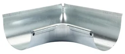 Angle Intérieur Galep Acier Galvanisé Gris Scover Plus, Dév.33 Cm Diam.100 Mm