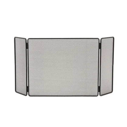 Pare-feu pour cheminée 3 volets ,LE MARQUIER, L.100 x H.50 cm acier
