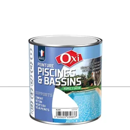 Peinture Piscine Et Bassin Extérieur Oxytol, Blanc, 0.5 L