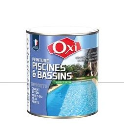 Peinture Piscine Et Bassin Extérieur Oxytol, Blanc, 2.5 L