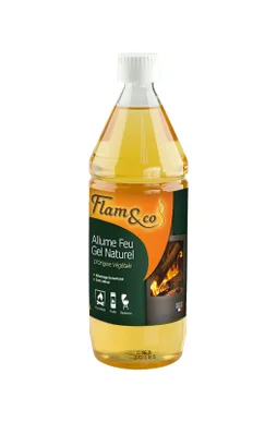Allume-feu naturel gel, FLAM & CO, 1 L