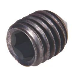 Lot De 10 Microvis Tête Plate Acier Zingué, L.4 X Diam.4 Mm Suki