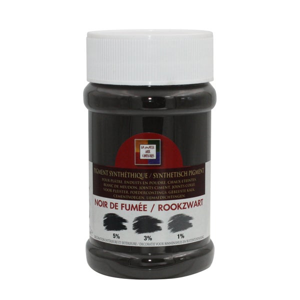 Pigment Poudre Malle Aux Couleurs Noir De Fumée 250 Ml