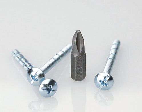 Lot De 25 Vis Acier Phillips Suki, Diam.4 Mm X L.45 Mm