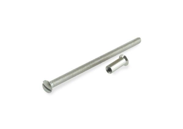 Lot De 8 Vis Acier Suki, Diam.4 Mm X L.60 Mm
