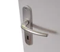 2 Poignées De Porte San Diego Trou De Clé, Aluminium Entraxe 165 Mm