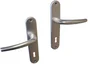 2 Poignées De Porte San Diego Trou De Clé, Aluminium Entraxe 165 Mm