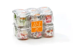Lot de 12 bocaux lps 1/2l 11+1