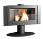 Poêle à bûche Antaya, INVICTA, 12 kW anthracite