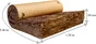 Rouleau de laine de verre KNAUF Comble 040 kraft, Ep.200mm, 5.4x1.2m